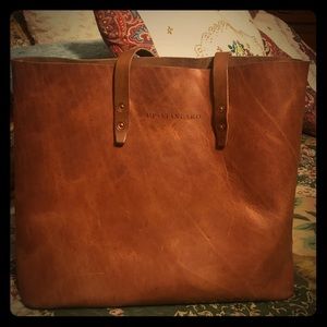Whipping Post Standard Leather Tote.